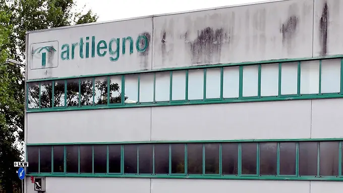 Manzano 21 giugno 2018. Fabbrica Artilegno ad Oleis. Foto Petrussi