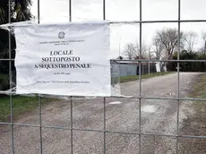 L’ingresso del Laghetto Alcione a Udine, chiuso e posto sotto sequestro © Foto Petrussi