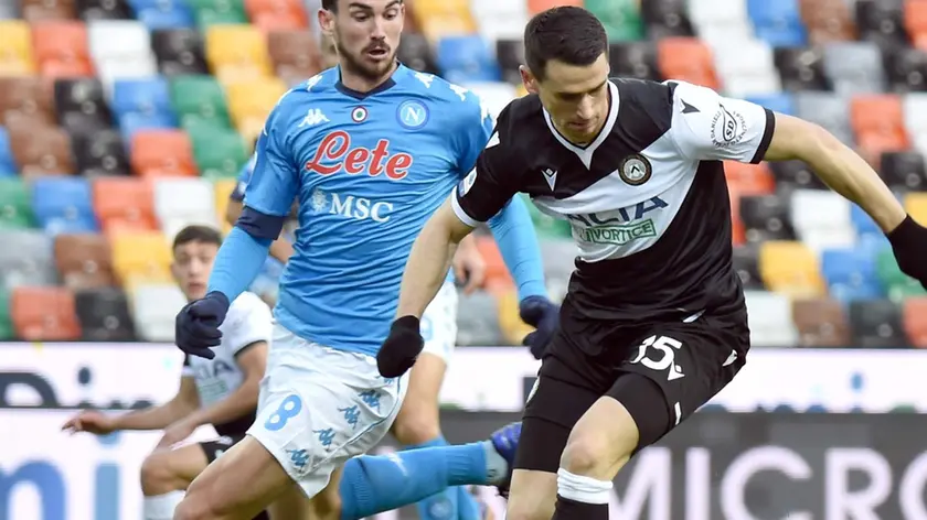 Udine 10 Novembre 2020. Calcio Serie A. Udinese - Napoli. © Foto Petrussi