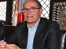 Paolo Emilio Signorini, ex presidente del Autorita' Portuale di Genova, in una foto d'archivio. Genova, 07 maggio 2024. ANSA/LUCA ZENNARO