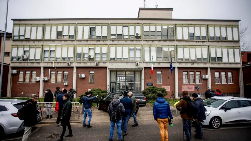 L'Istituto Penale per i Minorenni “Giovanni Beccaria" dopo la fuga di sette detenuti dall'istituto in via dei Calchi Taeggi a Milano, 26 dicembre 2022.ANSA/MOURAD BALTI TOUATI