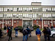 L'Istituto Penale per i Minorenni “Giovanni Beccaria" dopo la fuga di sette detenuti dall'istituto in via dei Calchi Taeggi a Milano, 26 dicembre 2022.ANSA/MOURAD BALTI TOUATI