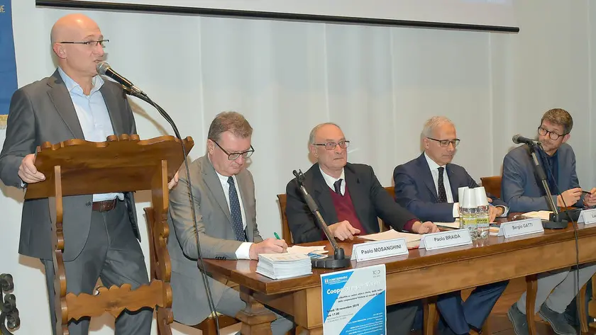 Udine 18 Novembre 2019. Convegno e premiazioni Confcooperative. © Foto Petrussi
