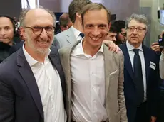 Da destra il neo governatore Massimiliano Fedriga e Riccardo Riccardi