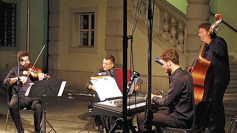 Il Domus Musicae Quartet che si esibirà a Fagagna (FOTO D’AGOSTINO)