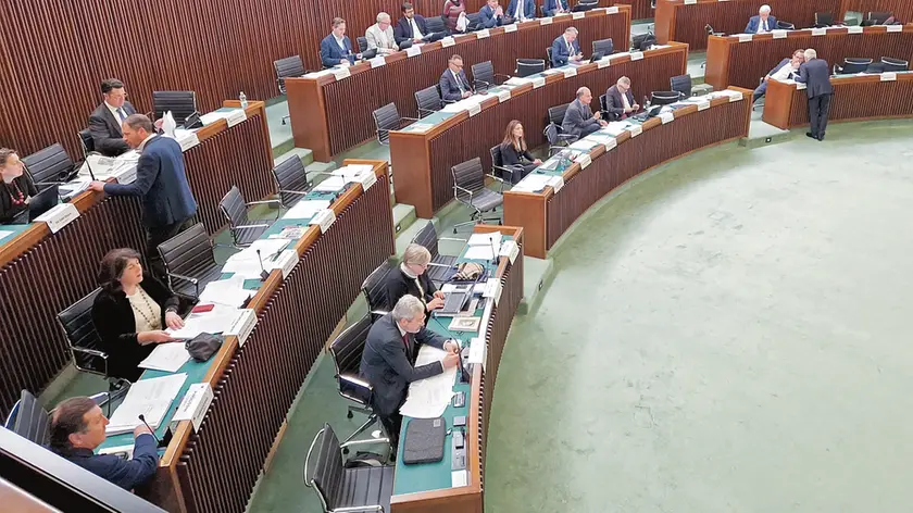 L'ultima seduta in aula del Consiglio regionale