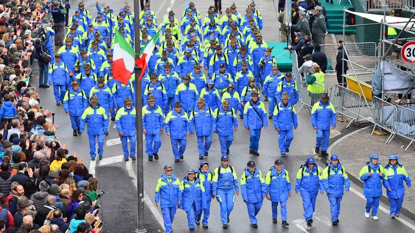 Udine 14 Maggio 2023. Sfilata Adunata Alpini. © Foto Petrussi