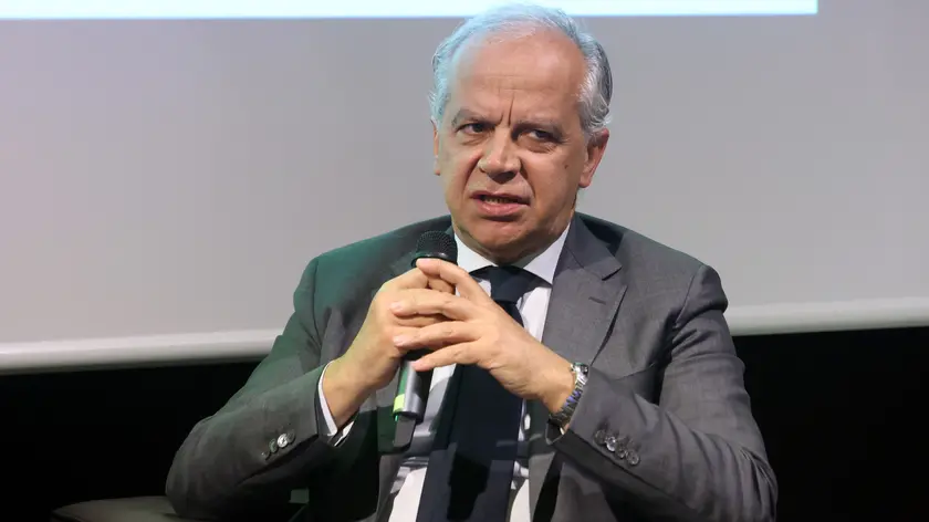 Il ministro dell’Interno Matteo Piantedosi in occasione del convegno organizzato da Osservatorio per la Sicurezza Contro gli Atti Discriminatori (OSCAD) su "Le vittime dell'odio", presso il memoriale della Shoa’ di Milano, 13 Maggio 2024 ANSA / MATTEO BAZZI