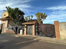 La villa in via Grazia Deledda 22 ad Avetrana dove è atteso l'arrivo di Michele Misseri che questa mattina è uscito dal carcere di Lecce, 11 febbraio 2024. ANSA/ GIACOMO RIZZO