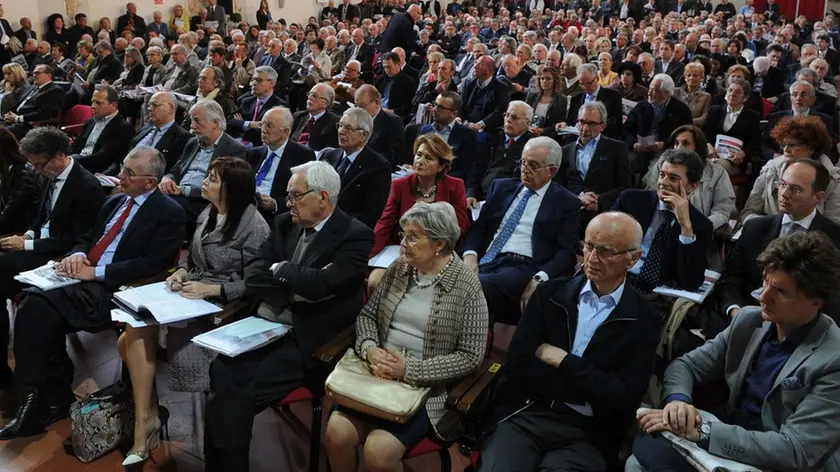 Cividale 26 Aprile 2015. Assemblea Banca Popolare Cividale. © Foto Petrussi / Petrussi Diego