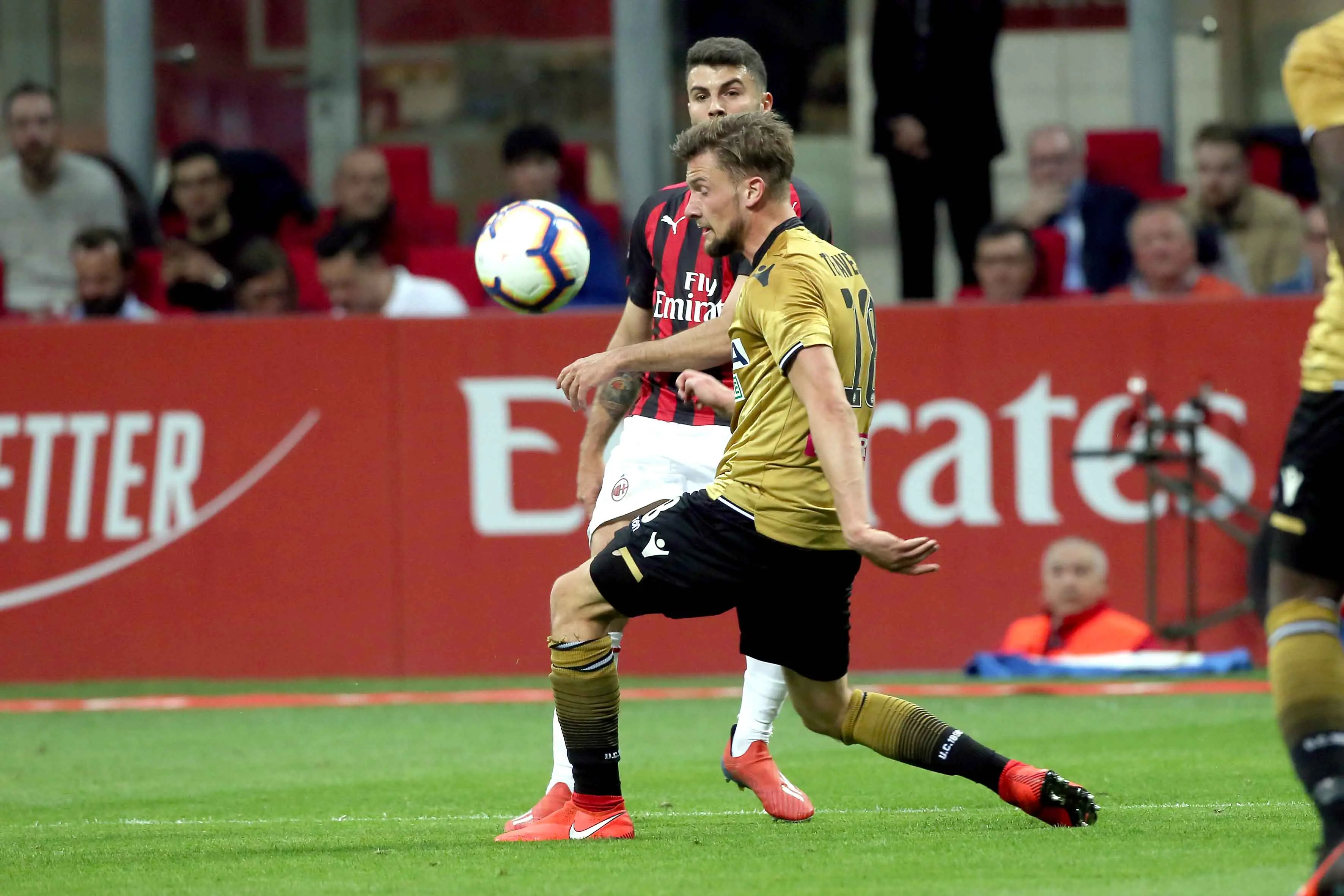 Milano 2 Aprile 2019. Calcio Serie A. Milan- Udinese. © Foto Petrussi