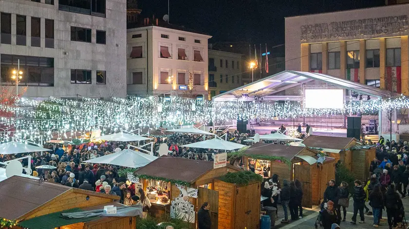 Le casette di Natale a Pordenone