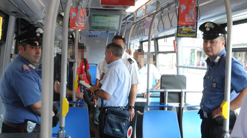 Udine 6 agosto 2019 profughi senza biglietto Agenzia Petrussi foto Turco Massimo