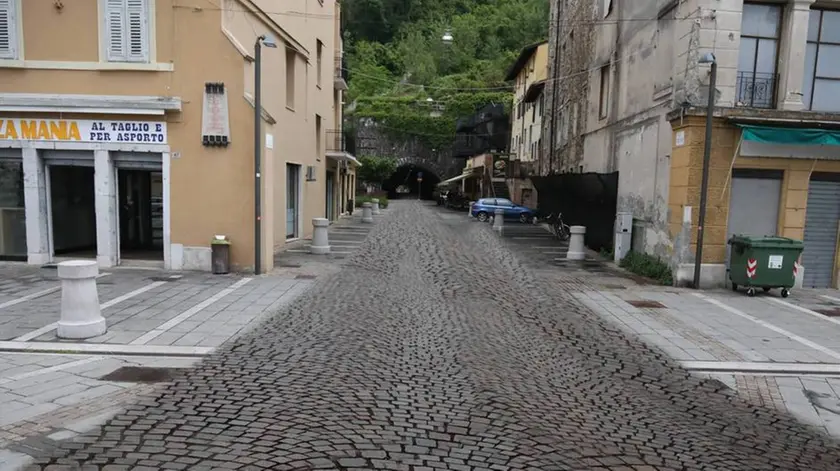 Bumbaca Gorizia 18_05_2019 Piazza Vittoria e galleria Bombi © Fotografia di Pierluigi Bumbaca