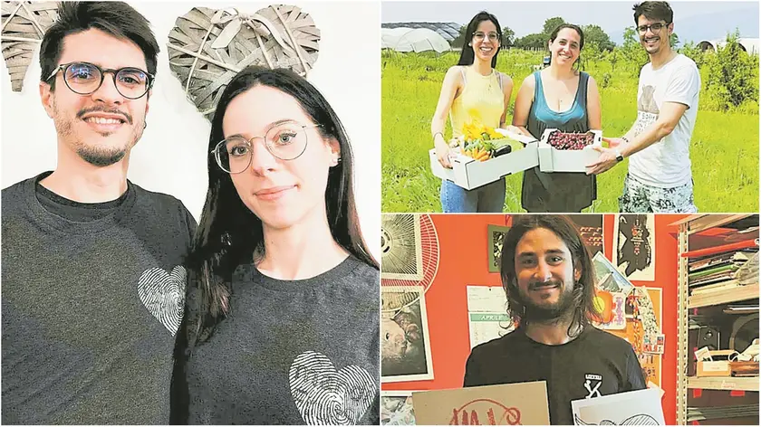 Federico Ceraolo, architetto, e Sara Vedovato, junior project manager per un’agenzia digitale. Il loro @mandifruts cresce