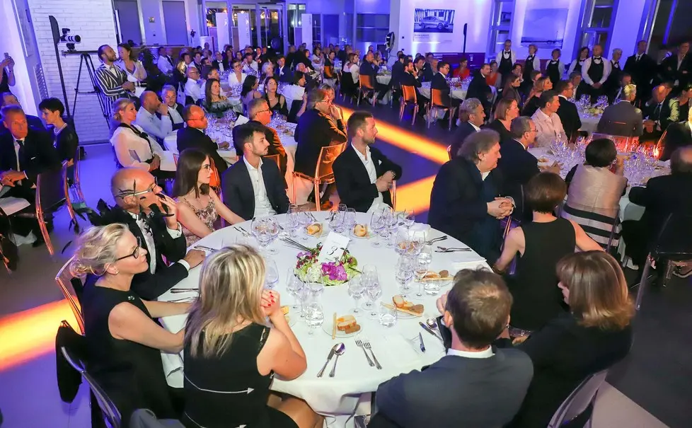 Tavagnacco 7 maggio 2018. Cena con tredici Chef stellati ed Emanuele Scarello all' Autostar. © Petrussi Foto Press