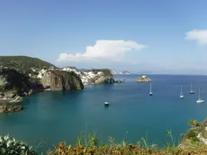 Isola di Ponza, Mare Mediterraneo. Ponza, 18 aprile 2017. ANSA/STEFANO SECONDINO