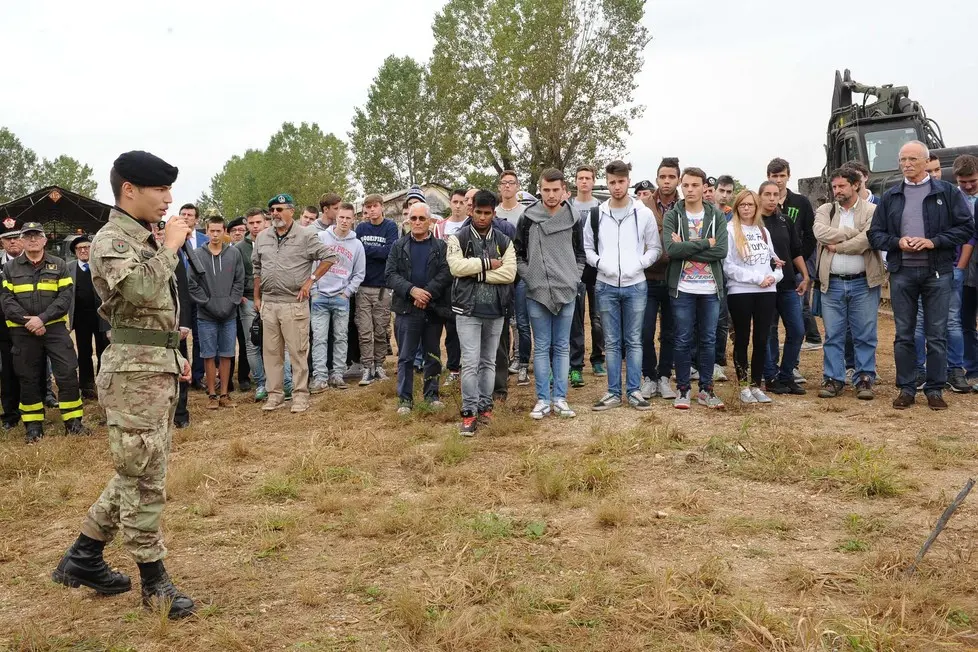 Udine 25 Settembre 2014. Esercitazione esercito al Cormor. © Petrussi Foto Press Srl Udine