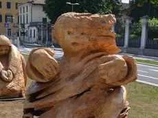 Udine 27 maggio 2017. statue maschio Copright Petrussi Foto Press Turco Massiimo
