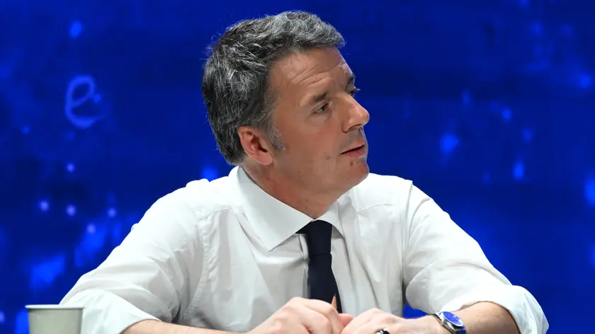 Matteo Renzi al Convegno Leopolda riaccendiamo le stelle. alla Ex Stazione Leopolda di Firenze 10 Marzo 2024 ANSA/CLAUDIO GIOVANNINI