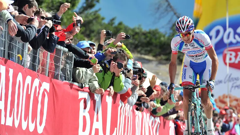 31 maggio 2013 Giro d'Italia 2014 - 20° Tappa. Maniago - Monte Zoncolan km 167 Nella foto: Franco Pellizotti 2°. © Foto Petrussi Foto Press / Ferraro Simone