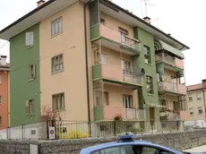 Udine 08 Aprile 2013 omicidio di via buttrio casa via strassoldo 2 Copright Petrussi Foto Press /turco