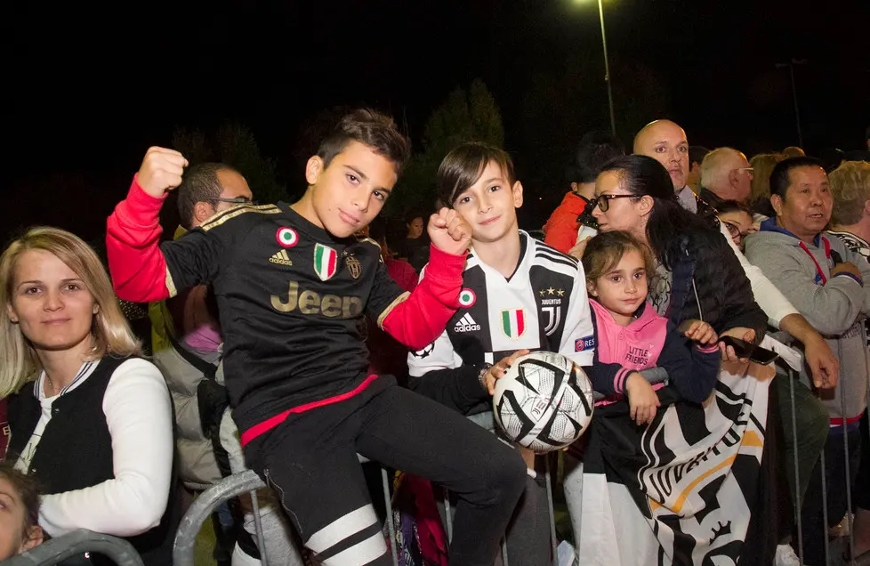Bonaventura Monfalcone-05.10.2018 Arrivo Juventus-Hotel Major-Ronchi dei Legionari-foto di Katia Bonaventura