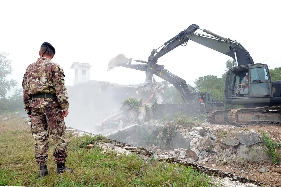 Udine 25 Settembre 2014. Esercitazione esercito al Cormor. © Petrussi Foto Press Srl Udine
