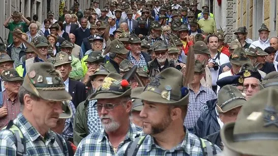 Gemona 18 Settembre 2016. sfilata Petrussi Foto Press / MASSIMO TURCO