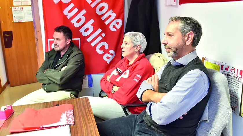 L'assemblea dei lavoratori della Funzione pubblica Cgil di mercoledì 9 ottobre