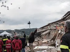30/08/2016 Amatrice, funerali di Stato per le vittime del terremoto del 24 agosto, alla presenza del Capo dello Stato e del Presidente del Consiglio.