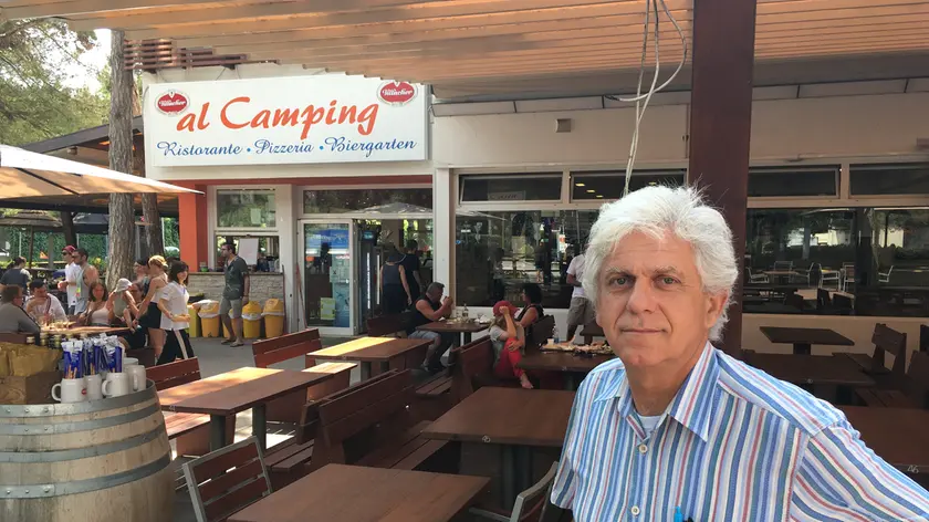 Mario Andretta, proprietario del ristorante