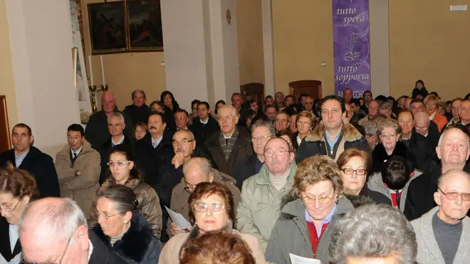Codroipo 28 novembre 2011 funerale Tefoto Copyright PFP/Turco