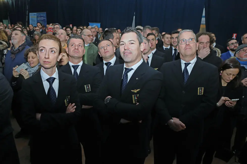 Rivolto 20 Dicembre 2017 Presentazione poster frecce tricolori © Bressanutti - Petrussi