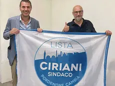 Alessandro Ciriani e Alberto Parigi all’alba della candidatura per il Comune nel 2021