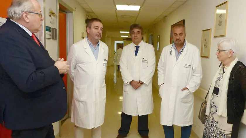 Bumbaca Gorizia 23.12.2019 Sindaco visita ospedale © Foto Pierluigi Bumbaca Bumbaca Gorizia 10.01.2020 Sindaco visita ospedale © Foto Pierluigi Bumbaca