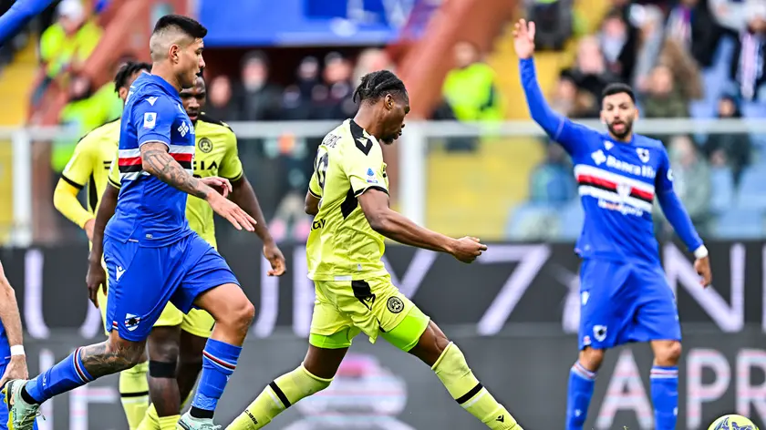 Serie A 2022/23 | Sampdoria-Udinese Gol Udinese (0-1): Kingsley Osezele Ehizibue