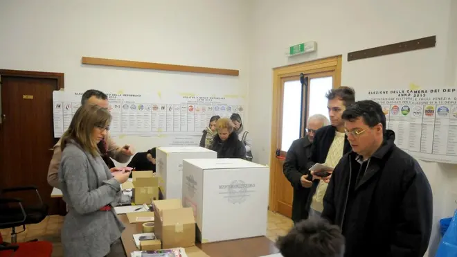 Bumbaca Gorizia 24.02.2013 Elezioni politiche, voto a Gorizia - Fotografia di Pierluigi Bumbaca