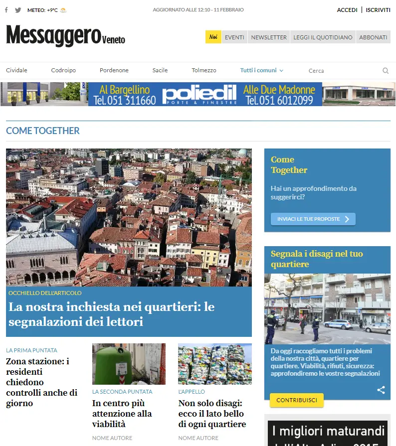 Una piccola anticipazione della nuova sezione del sito