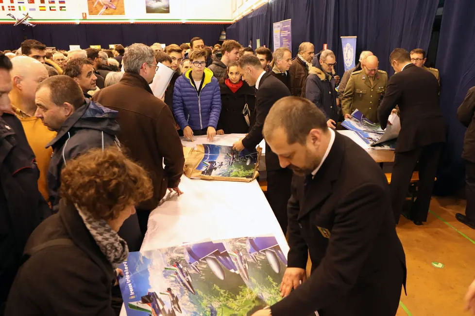 Rivolto 20 Dicembre 2017 Presentazione poster frecce tricolori © Bressanutti - Petrussi