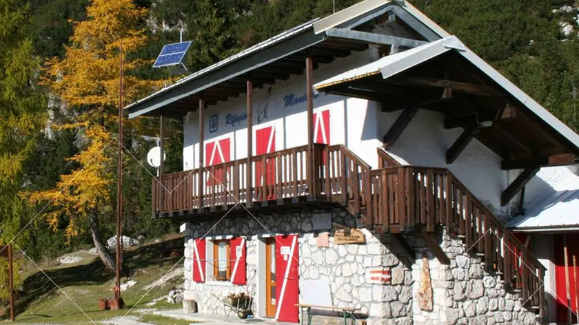 Il rifugio Maniago