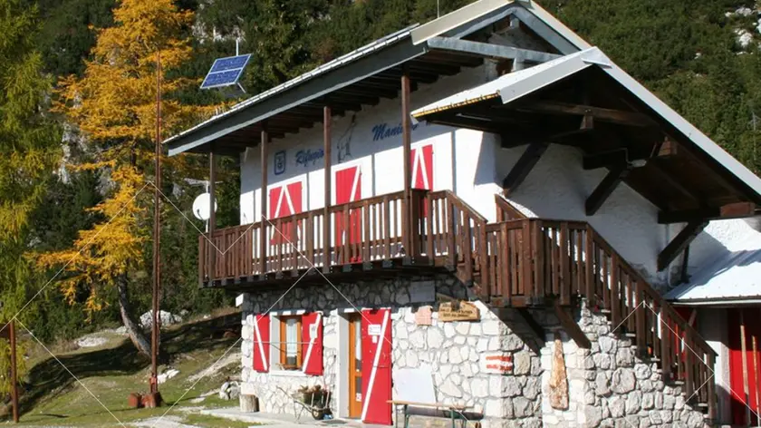 Il rifugio Maniago