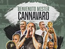 L'immagine scelta dall'Udinese per l'arrivo di mister Fabio Cannavaro