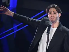 Italian singer Alberto Urso performs on stage at the Ariston theatre during the 70th Sanremo Italian Song Festival, Sanremo, Italy, 08 February 2020. The festival runs from 04 to 08 February. ANSA/ETTORE FERRARI