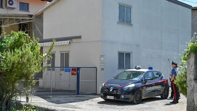 Uno degli ingressi della casa di Benita Gasparini a Pantianicco