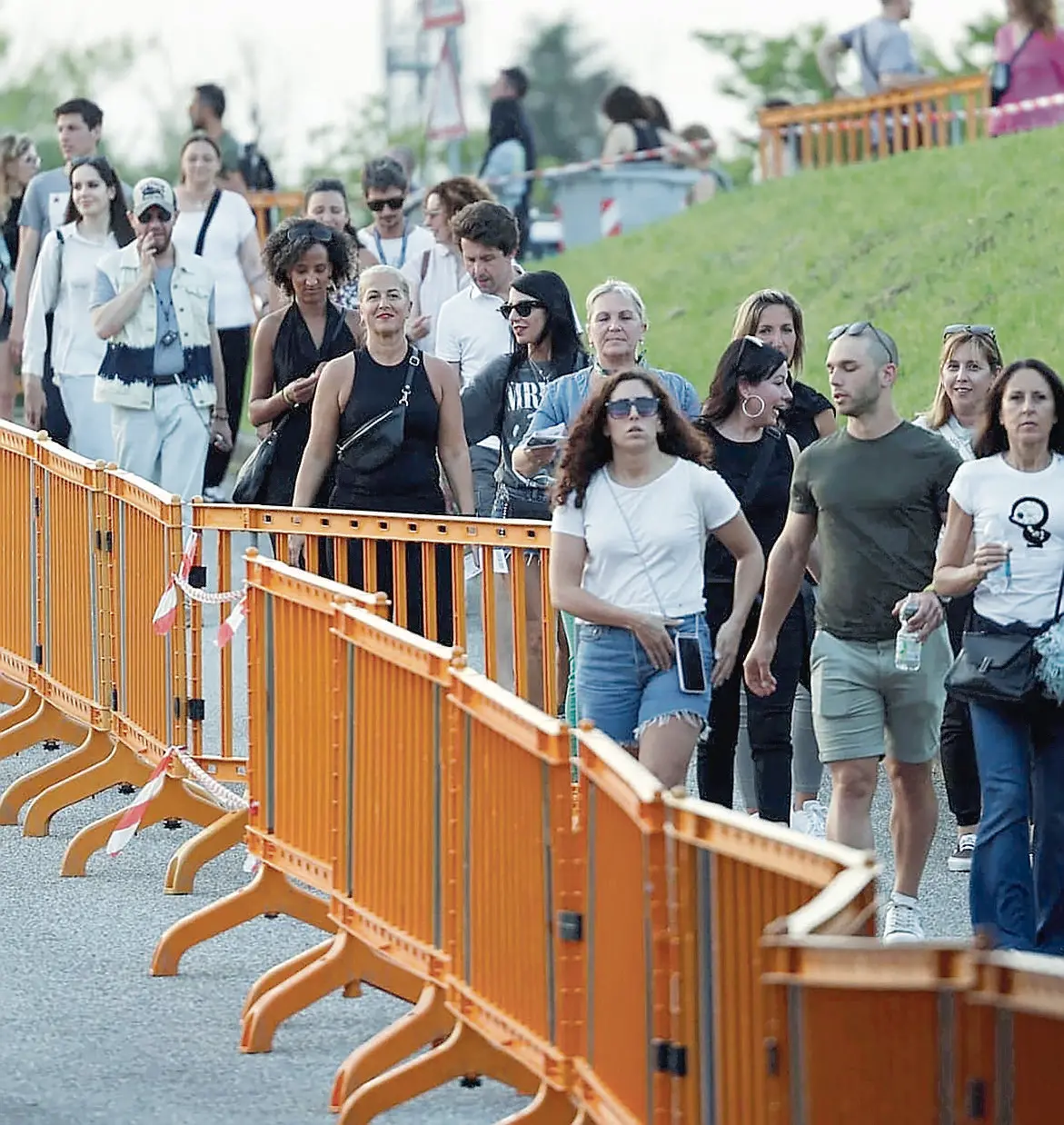 Udine 18 Giugno 2024. Fans Concerto Negramaro. © Foto Petrussi