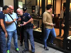 Udine 20 Luglio 2019 rapina Agenzia Petrussi foto Turco Massimo