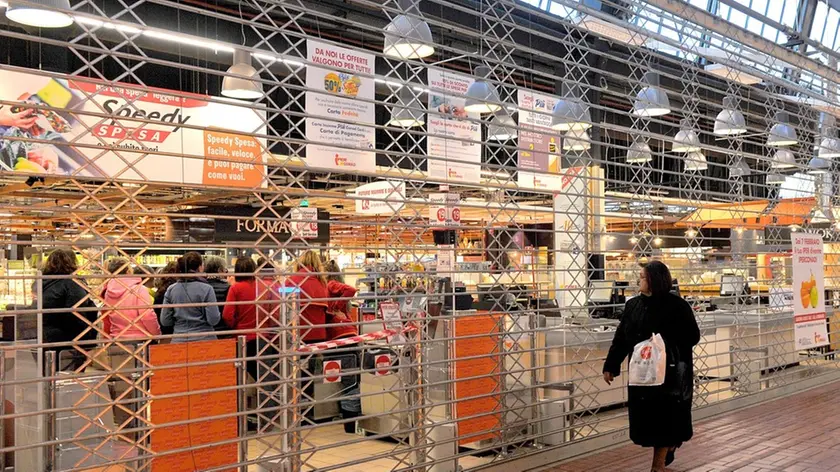 Martignacco 6 Febbraio 2019. Nuovo IperConad a Citta' Fiera. © Petrussi Foto Press
