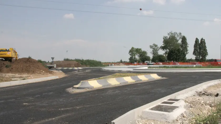 FOTO MISSINATO - LAVORI NUOVA ROTONDA A VILLA D'ARCO