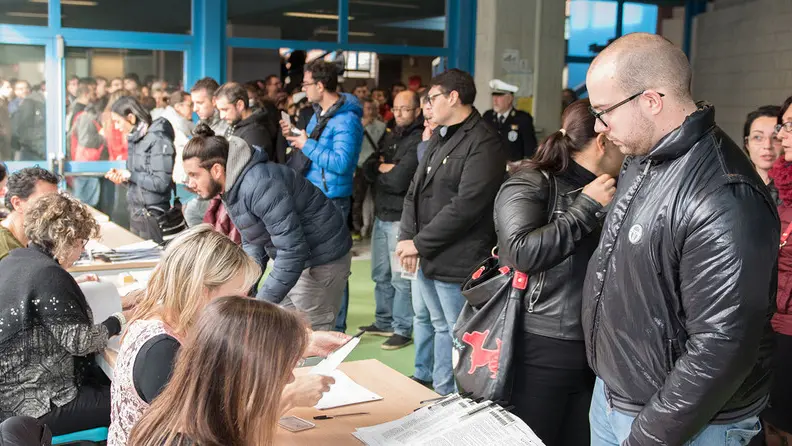 Udine 11-11-2016 concorso vigili. © Petrussi Foto Press